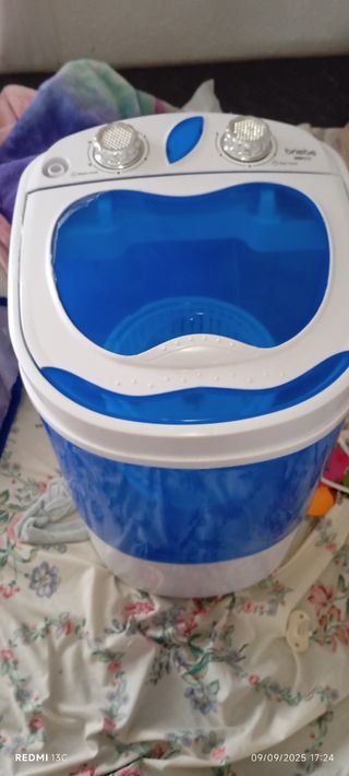 Lavadora Portátil Camping 3kg
Escucho ofertas