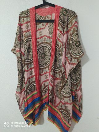 Pareo Desigual Multicolor Talla Única