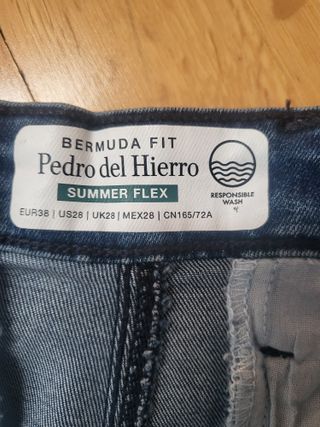 Bermuda Vaquera Chico Pedro del Hierro Azul