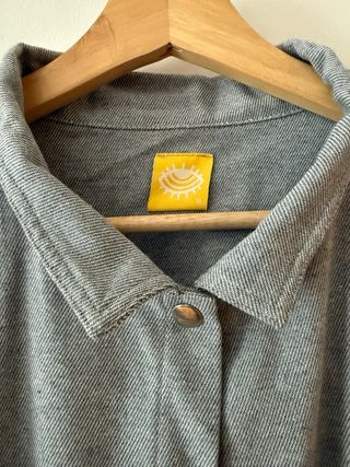 Chaqueta YOSOLOVEOAMOR Gris/ Azul vaquero