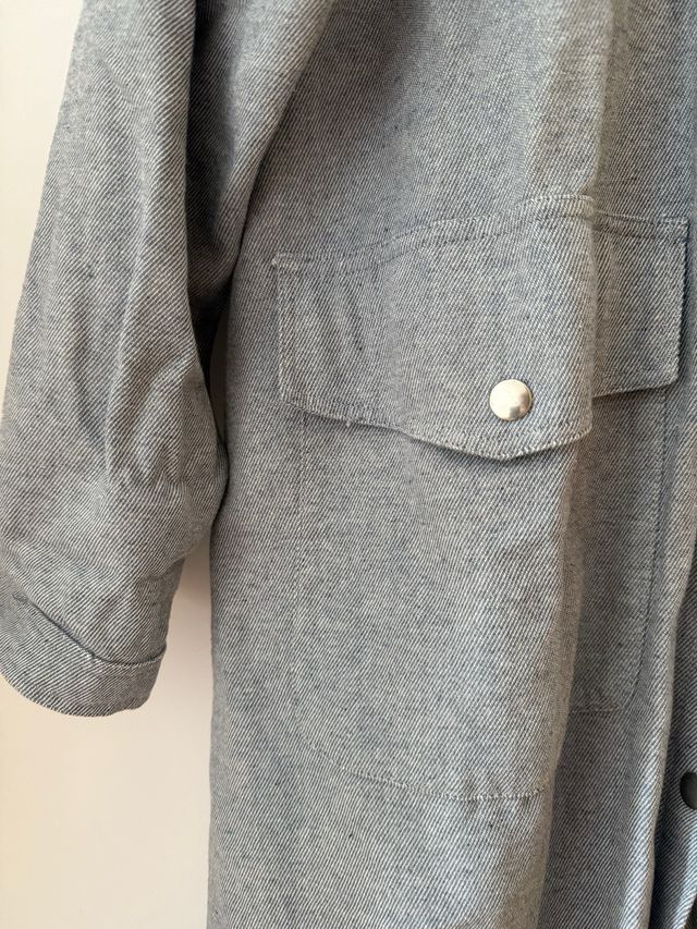 Chaqueta YOSOLOVEOAMOR Gris/ Azul vaquero