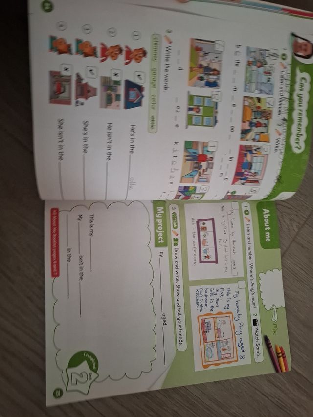 All about us 2 . Class book.
ISBN 978-0-19-4562379