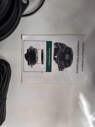 Cámara de marcha atrás oculta VW 