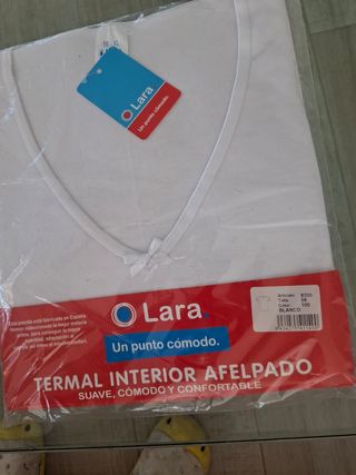 Camiseta interior térmica Lara mujer S/36