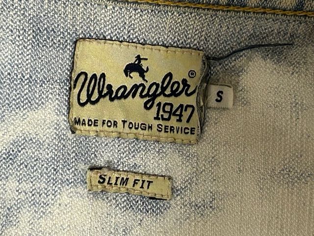 Giubbotto in jeans Wrangler uomo