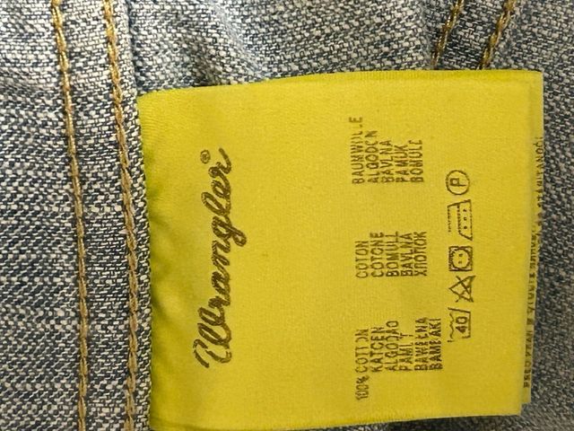 Giubbotto in jeans Wrangler uomo