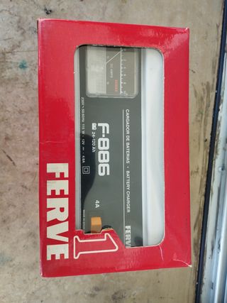 Cargador Baterías Ferve F-886 12V