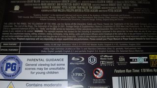 Blu-ray The Lord of the Rings 2 discos