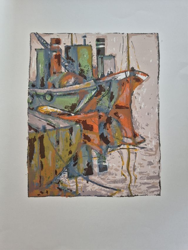 Lámina decorativa abstracta