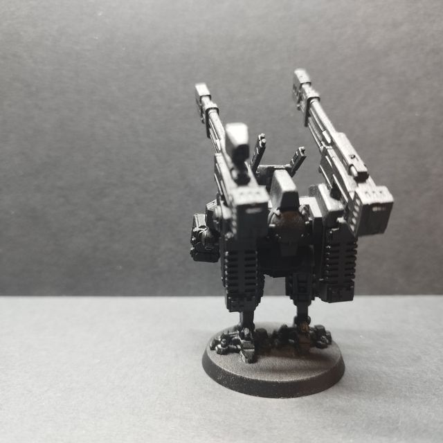 Tau Broadside Battlesuit XV88 Montado y Imprimado
