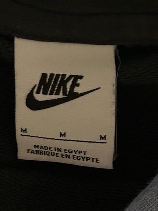 Felpa Nike verde scuro con Cappuccio