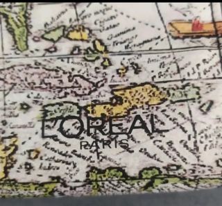 Estuche Maquillaje L'Oreal Mapa Mundo
