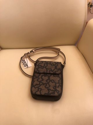 Bolso Tous Marrón 20x12,5cm