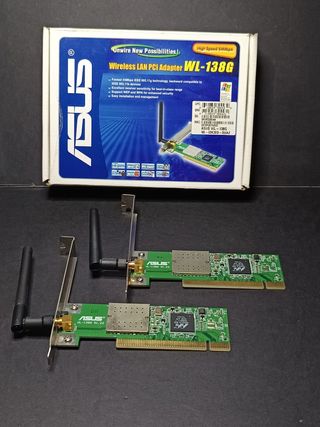 Scheda Wireless Asus WL-138g Lan PCI Adapter