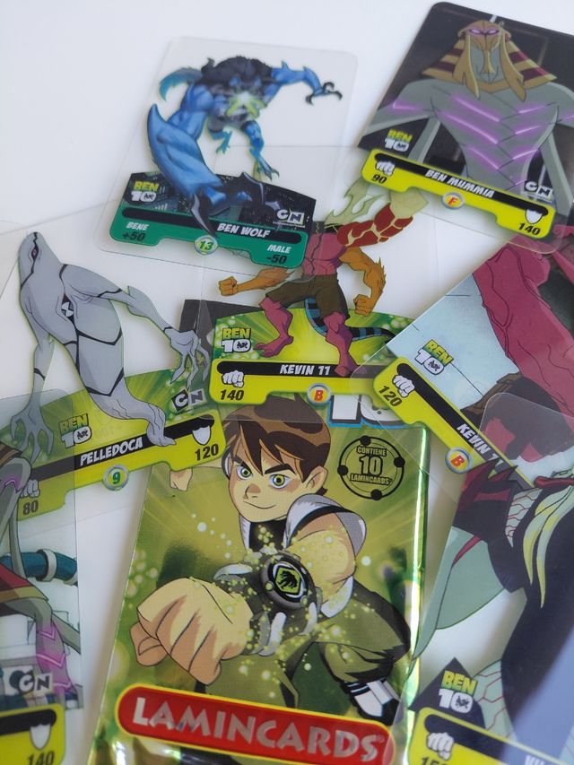 Lamincards Ben 10 - Carte da collezione