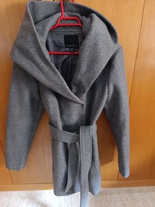Abrigo AMISU gris talla XL