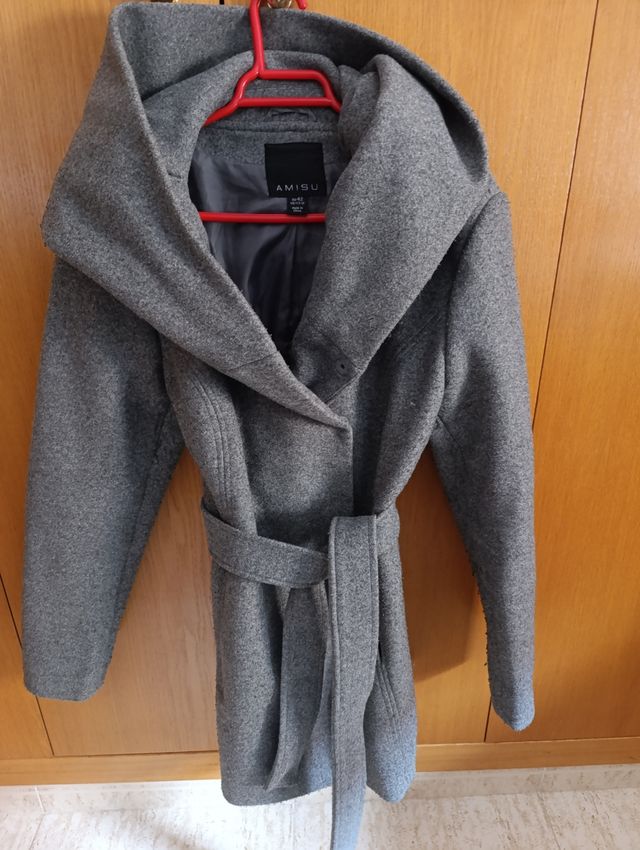 Abrigo AMISU gris talla XL