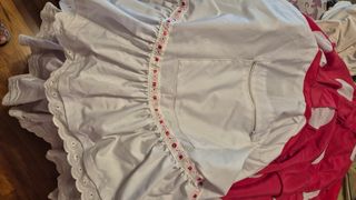 Traje Flamenca Fucsia Lunares