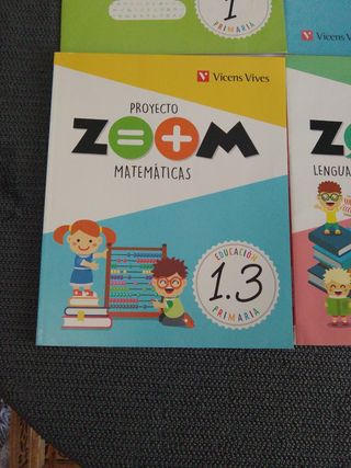 Libros escolares ZOOM Vicens Vives