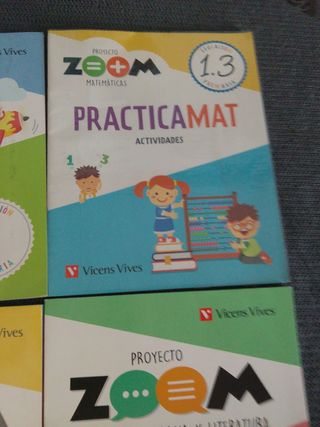 Libros escolares ZOOM Vicens Vives