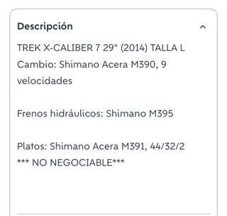 MTB Trek X-Caliber X7