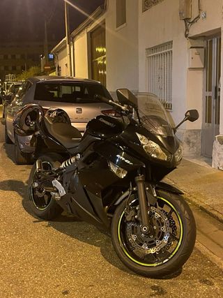 Moto Kawasaki ER 6F ABS Negra