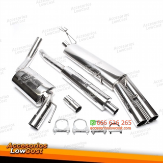 Sistema de escape TA Technix de acero inoxidable