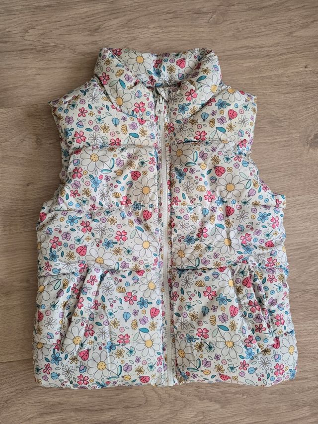 Chaleco flores niña Sfera T 7-8