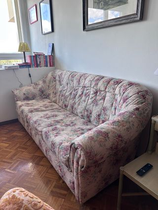 Sofá vintage floral