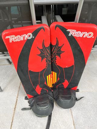 Guardas portero hockey patines