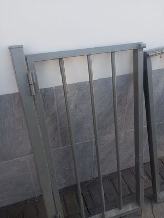 Puerta de hierro para piscina
