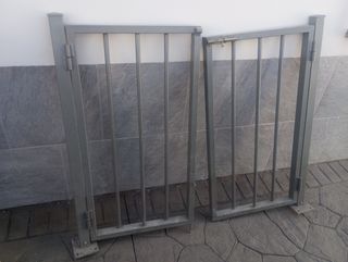 Puerta de hierro para piscina
