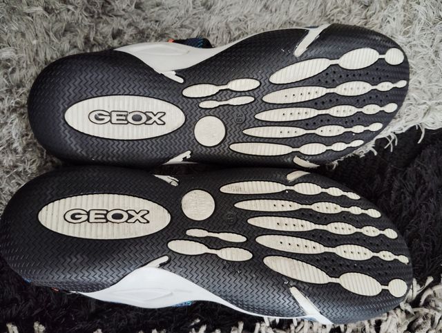 Sandalias Geox Talla 39 Azul Naranja