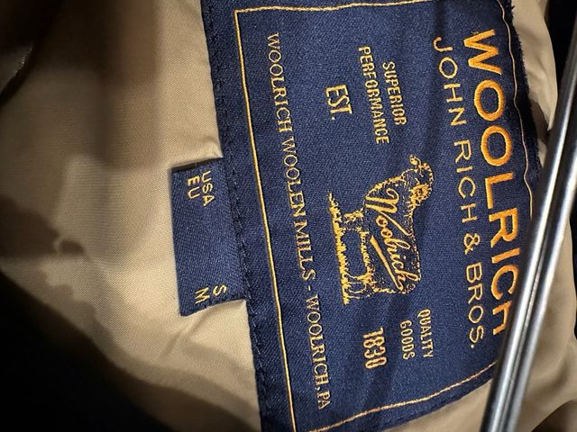 Parka Artic Woolrich Blu