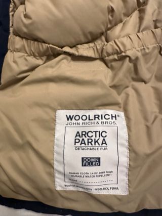 Parka Artic Woolrich Blu