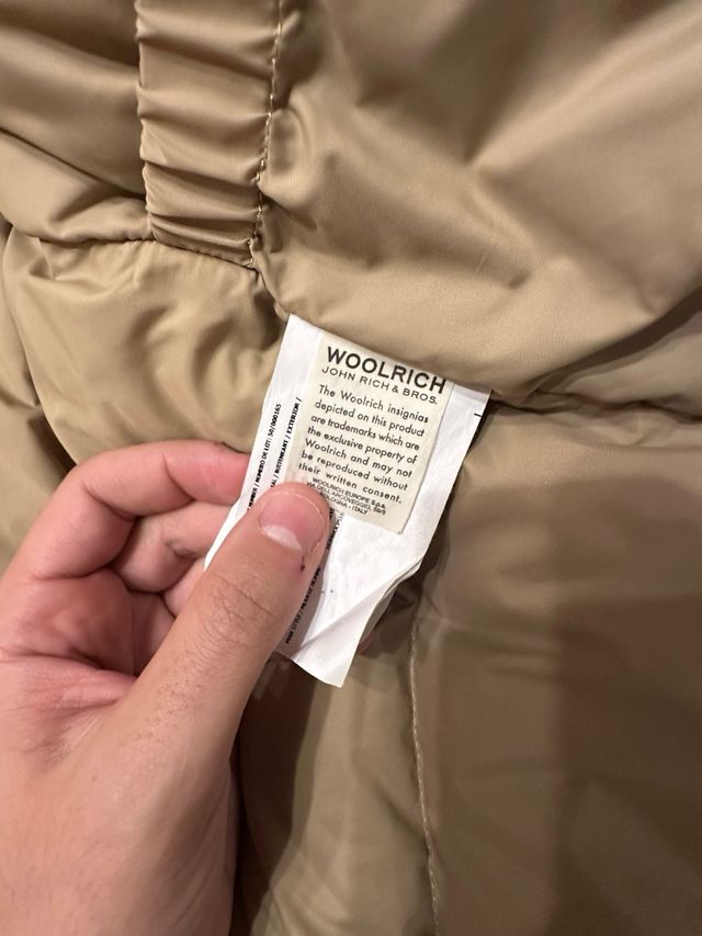 Parka Artic Woolrich Blu