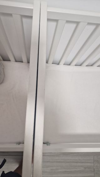 Cuna IKEA SUNDVIK+ Colchón + Funda Impermeable