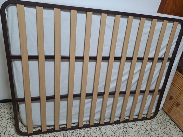 Colchón 135x190 somier 135x190 (sin patas)