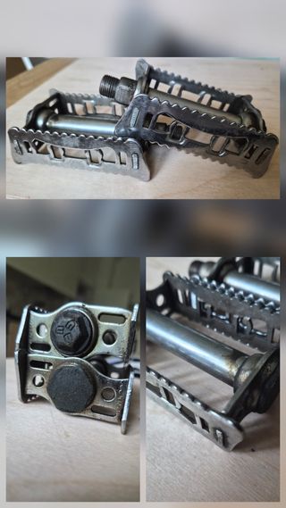 Pedali Bici Vintage union epoca vintage acciaio