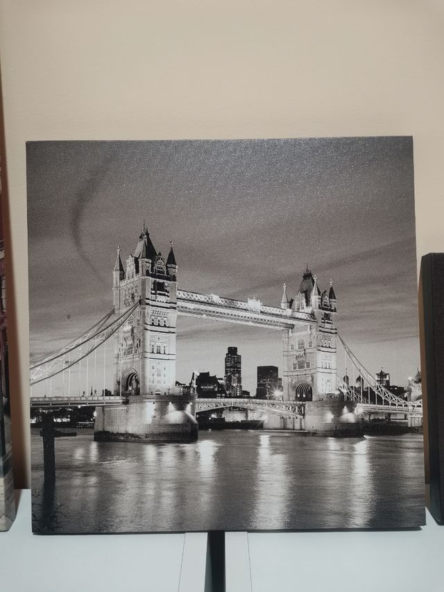 Conjunto de 4 lienzos decorativos Londres