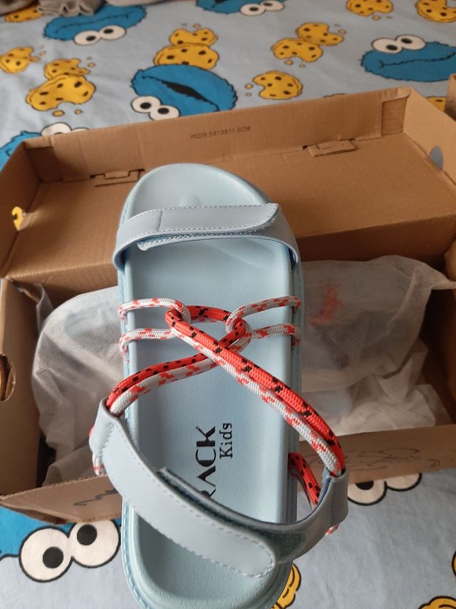 Sandalias TRACK Niños Azul