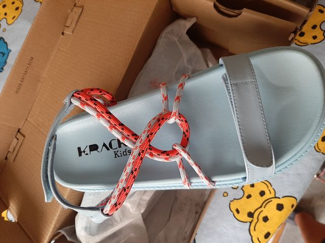 Sandalias TRACK Niños Azul