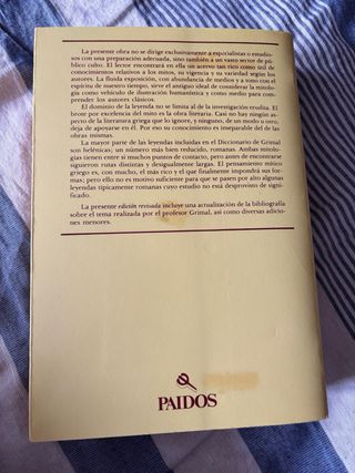 Diccionario de mitología griega y romana