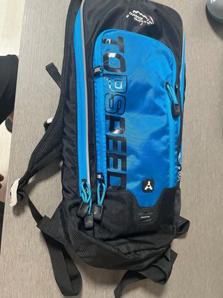 Mochila para bicicleta TOPSPED azul