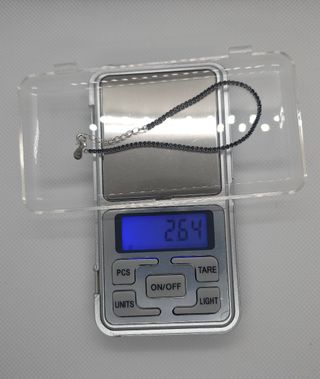 Pulsera Riviere Plata 925 Piedras Negras