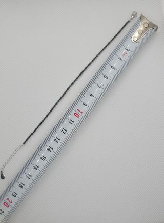 Pulsera Riviere Plata 925 Piedras Negras