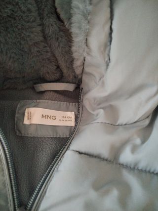 Chaquetón juvenil niña azul 164cm.13-14 años 