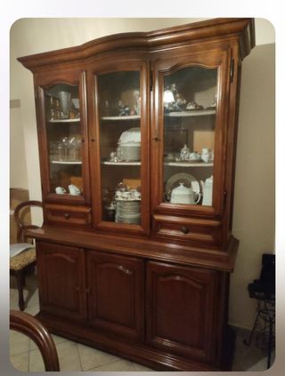 Legno massello di pioppo, Verniciato noce, laccato