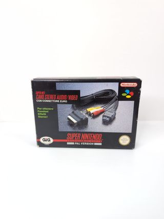 CAVO STEREO AUDIO/VIDEO AV per Nintendo SNES