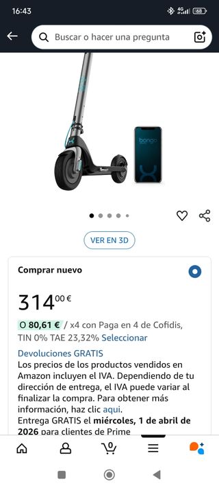 Patinete Eléctrico Cecotec